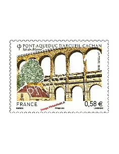 Timbre n° 4503 - Pont-aqueduc d'Arcueil-Cachan (Val de Marne)