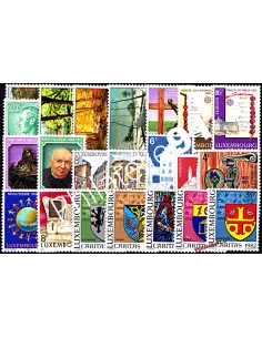 Timbres du Luxembourg - Année complète neuve 1982