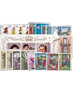 Timbres du Luxembourg - Année complète neuve 1988