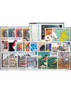 Timbres du Luxembourg - Année complète neuve 1994