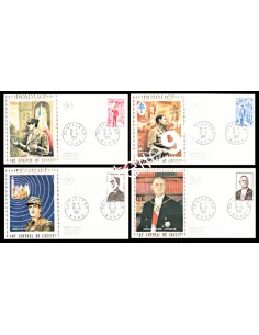 Lot d'enveloppes 1er jour. Thématique : DE GAULLE