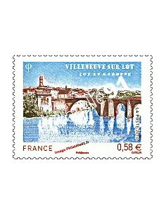 Timbre n° 4513 - Villeneuve-sur-Lot (Lot-et-Garonne)
