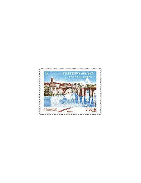 Timbre n° 4513 - Villeneuve-sur-Lot (Lot-et-Garonne)