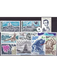 Timbres des T.A.A.F 1978, timbres des DOM TOM