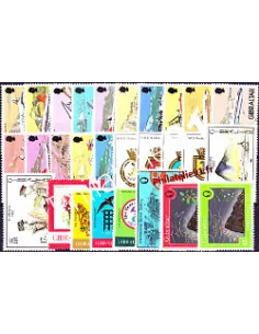 Timbres de Gibraltar - Année complète neuve 1982
