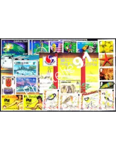 Timbres de Gibraltar - Année complète neuve 1994