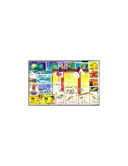 Timbres de Gibraltar - Année complète neuve 1994