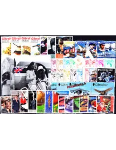 Timbres de Gibraltar - Année complète neuve 1999