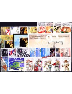 Timbres de Gibraltar - Année complète neuve 2005