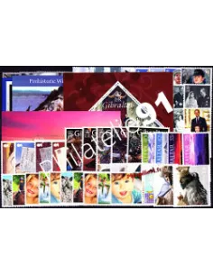 Timbres de Gibraltar - Année complète neuve 2007