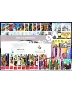 Timbres de Gibraltar - Année complète neuve 2008