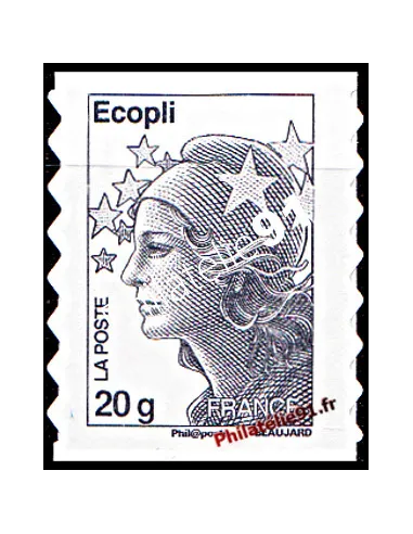 ADH. n° 591 Marianne et l'Europe - Ecopli avec bande de phosphore