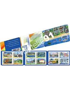 Timbres de France en carnet n° 636 à 647 - BC 636 - 2011, année des Outre-mer