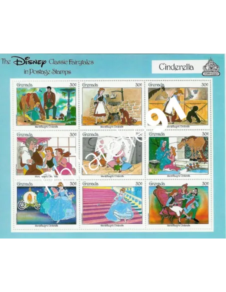 GRENADE - Feuille Wald Disney - Cendrillon