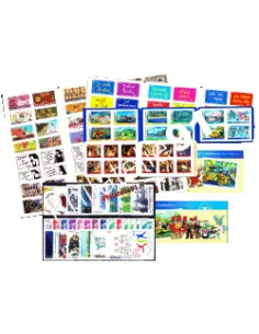 Année complète de timbres de France 2011 - AUTOADHÉSIFS - France - Neuve**