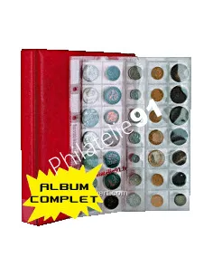 Album CARAVELLE Yvert et Tellier + 10 recharges monnaies, numismatique