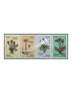 Timbres de ST PIERRE ET MIQUELON n° 900 à 903 - Plantes médicinales