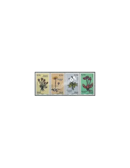 Timbres de ST PIERRE ET MIQUELON n° 900 à 903 - Plantes médicinales