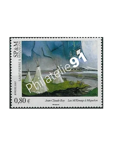 ST PIERRE ET MIQUELON -   n°  892 - indiens