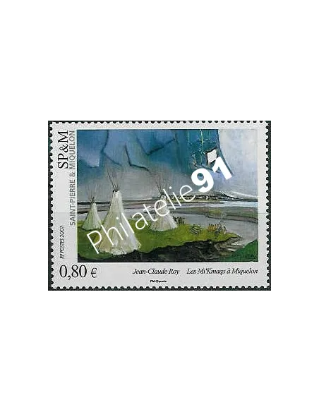 ST PIERRE ET MIQUELON -   n°  892 - indiens