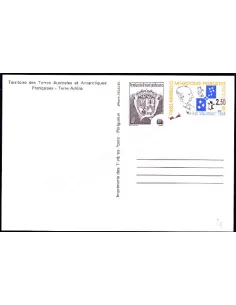 TAAF - Entier postal n° 2-CP, collection timbres Dom-Tom