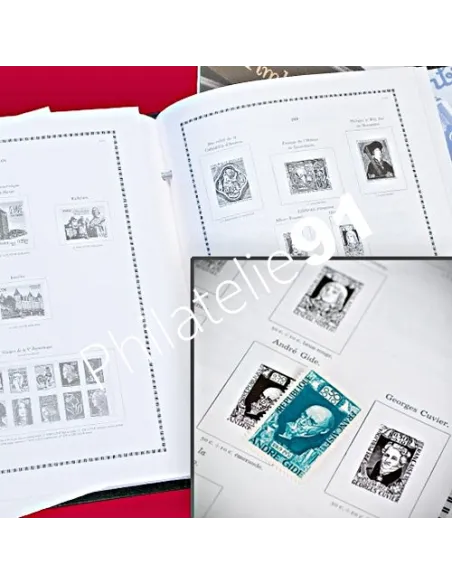 FRANCE FS 1849-1969, Yvert et Tellier, matériel philatélique