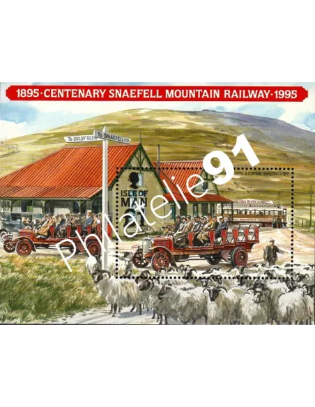 ILE DE MAN - BF n° 24** - Tramway du Mont Snaefell