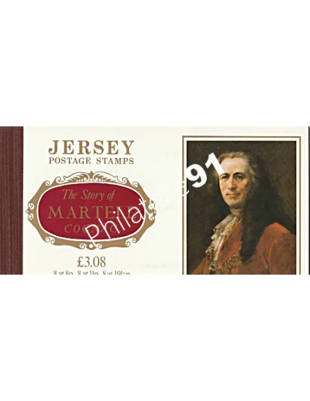 JERSEY, Carnet de prestige n° 276, collection timbres Europe