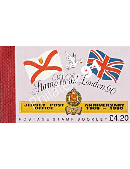 JERSEY, Carnet de prestige n° 459, collection timbres Europe