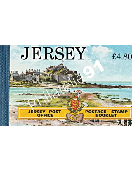 JERSEY, Carnet de prestige n° 460, collection timbres Europe