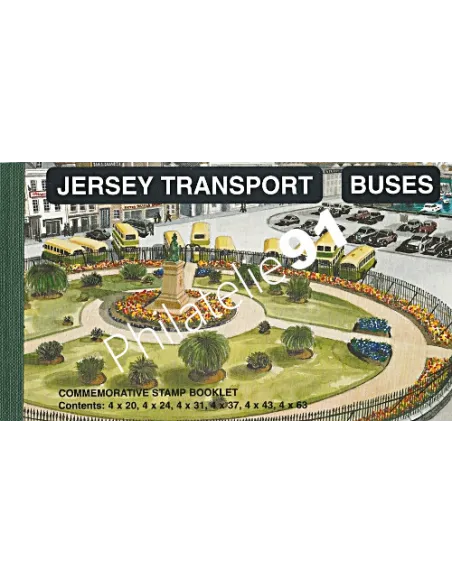 JERSEY, Carnet de prestige n° 818, collection timbres Europe