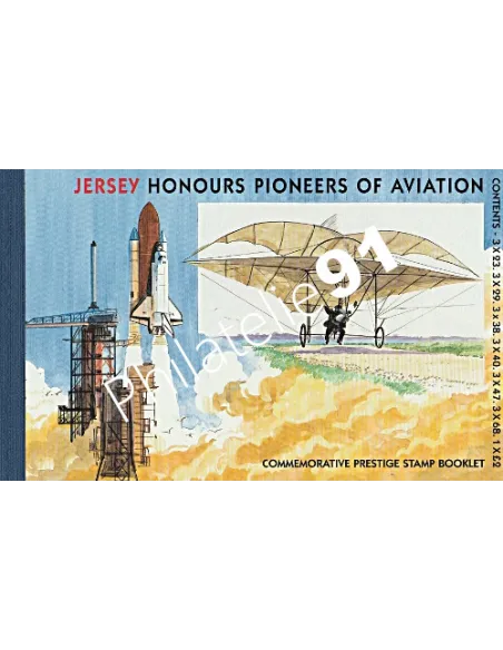 JERSEY, Carnet de prestige n° 1075, collection timbres Europe
