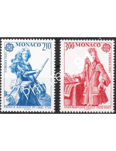 MONACO - n° 1459 - 1460 - Europa - Musique