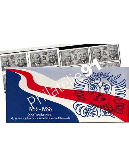 Émission commune : Pochette P2501 - France - Allemagne