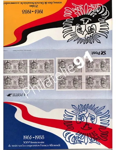 Émission commune : Pochette P2501 - France - Allemagne