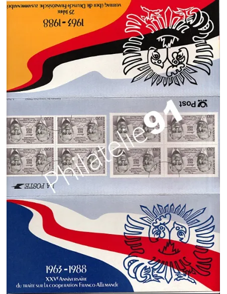 Émission commune : Pochette P2501 - France - Allemagne