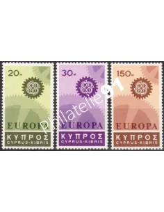 CHYPRE - n°  284 à 286 - EUROPA 1967