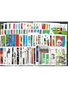 Année complète de timbres de France - 2002 - Neuve**