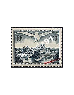 Timbre de France  n° 20 - Poste Aérienne - 12ème Congrès U.P.U à Paris