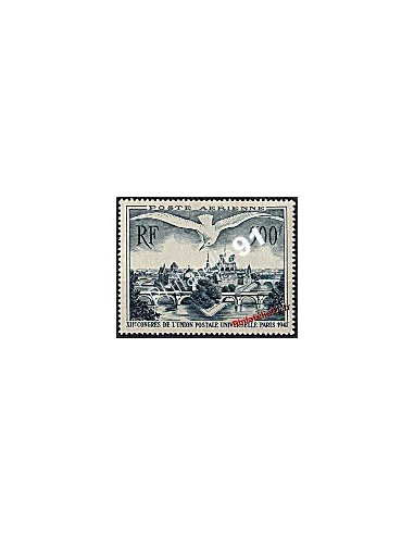 Timbre de France  n° 20 - Poste Aérienne - 12ème Congrès U.P.U à Paris