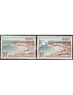 Timbre de France n° 978 royan - Variété.