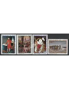 Timbres du Niger - Poste Aérienne. Thématique: Napoléon