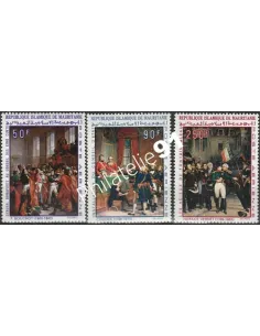 Timbres de Mauritanie - Poste Aérienne. Thématique: Napoléon