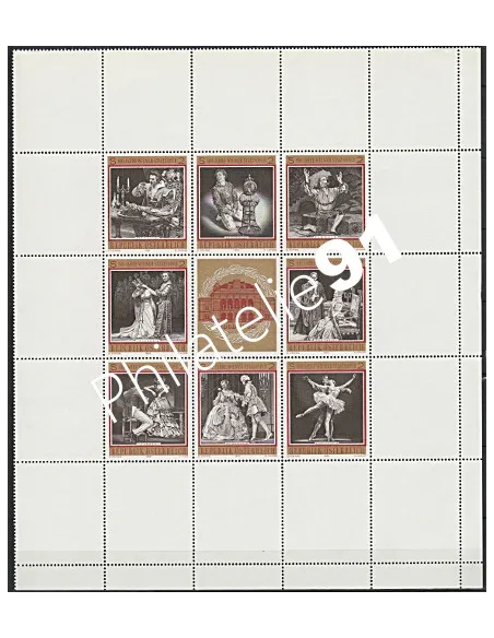 Bloc feuillet n° 6 d'Autriche