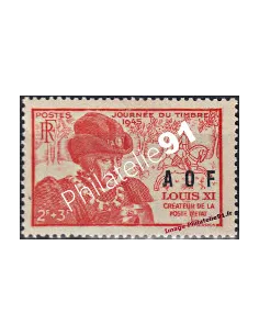 A.O.F -   n° 23*. Journée du Timbre. Timbres des colonies françaises