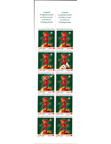 Carnet 2047 - année 1998 - Croix rouge