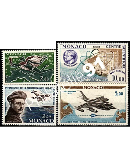 MONACO - P.A. n°  79 à 82