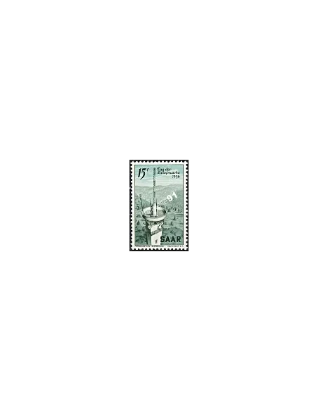 Timbres de Sarre n° 351-  Timbre des colonies Francaise