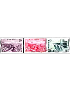 Timbres neufs d'Algérie n° 339 à 340 -  Vues d'Oran
