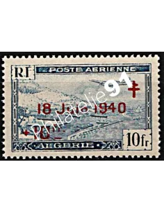 Timbre nd'Algérie PA n° 7 - 7e anniversaire de l'Appel du general de Gaulle
